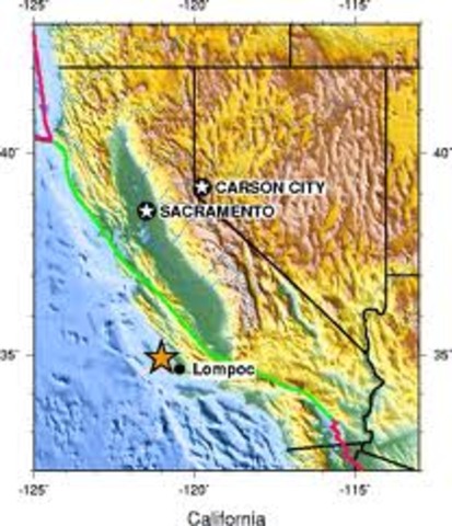 west of lompoc, california