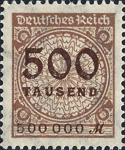 Hyperinflation in German