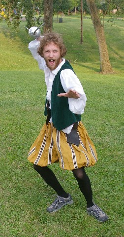 The servants of the Capulets and Montagues start a brawl in the streets of Verona.