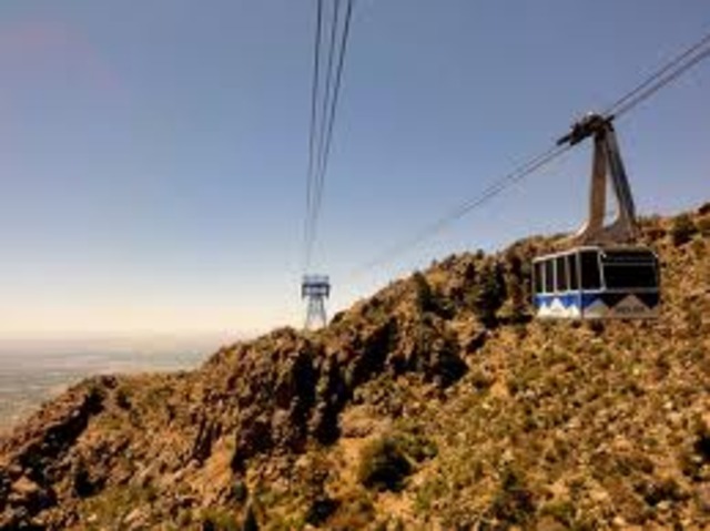 Sandia Peak Tramway was completed