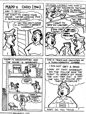 Mapp vs. Ohio.