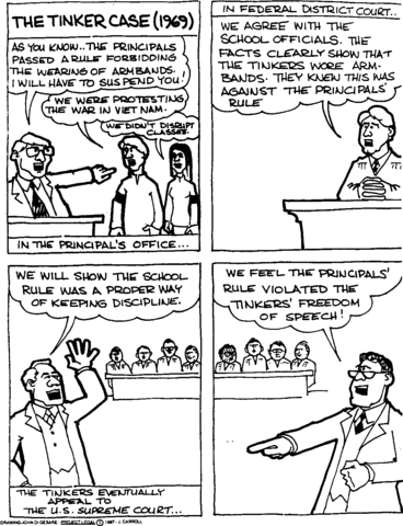 Tinker vs. Des Moines.