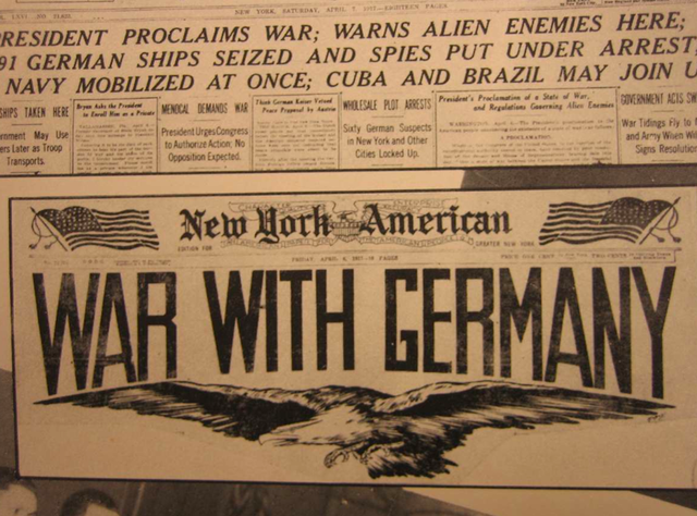 The United States Declares War on Germany