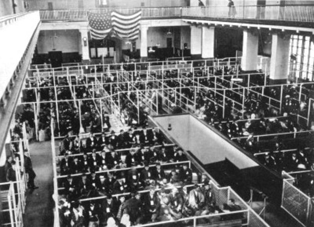 Ellis Island is offically opened and known as a checkpoint for immigrants.