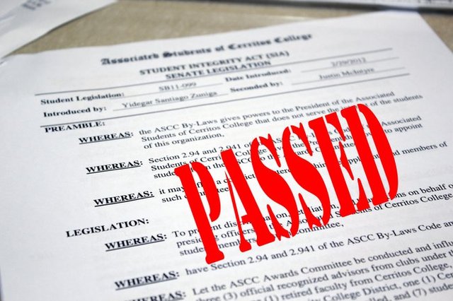 First Quota Act to become law