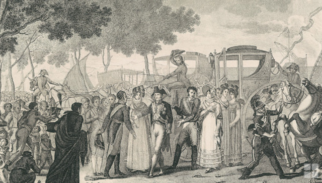 Retorn de l'exili un cop expulsat el rei intrús José Bonaparte.
