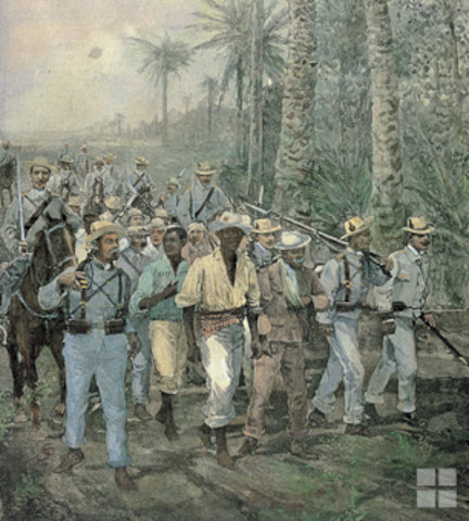 La pèrdua de les últimes colònies americanes