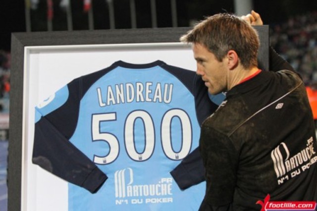 Mickaël Landreau fête sa 500ème
