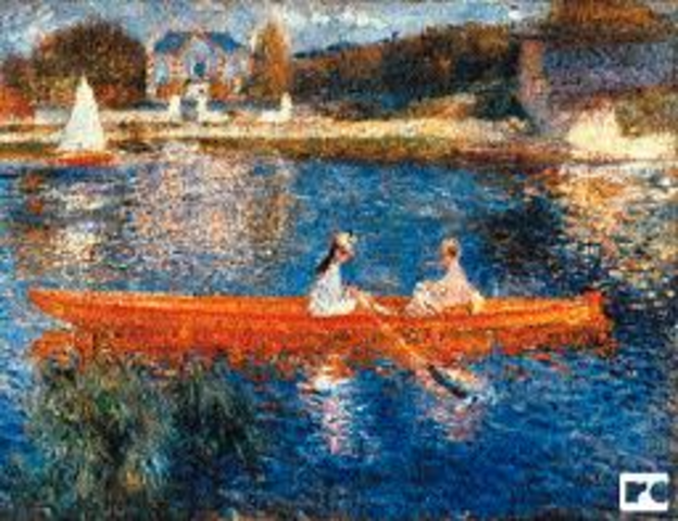 Impressionist artists.