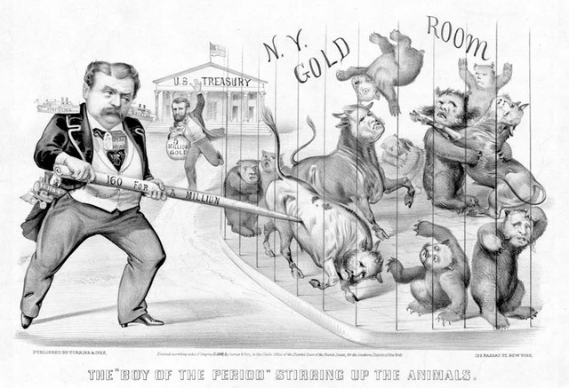 Fisk and Gould Corner Gold Market