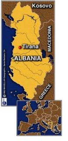 Attacks through Albania