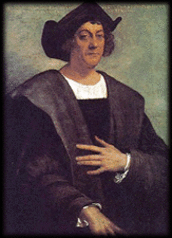 Christopher Columbus leaves