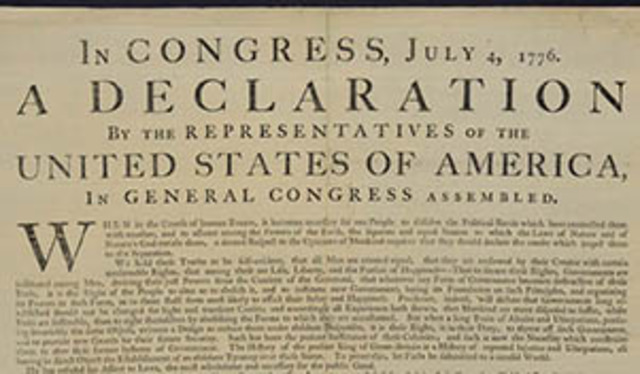 Declaration of Independence