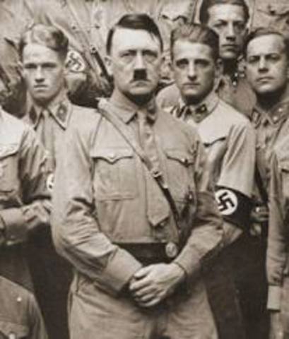 Adolf Hitler becomes the leader of the Nazi Party