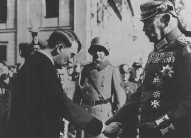 1933, March 21 - Hitler is named Chancellor of Germany