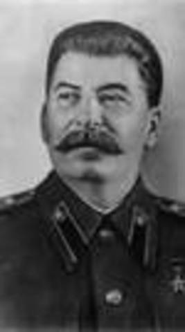 Josef Stalin sole dictator of the Soviet Union (USSR)