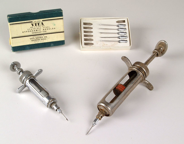 The invention of the Hypodermic Syringe 1853