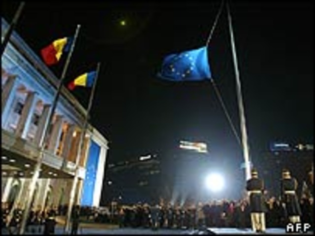 Romania and Bulgia join the European Union