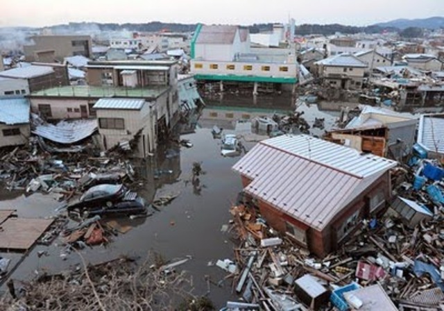 Earth quake in Japan 2011
