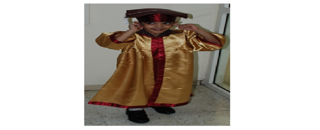 My first graduation in KG