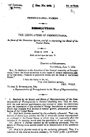 Tariff of Abominations passed