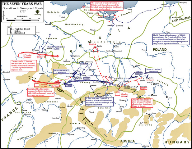 Start of the Seven Years War