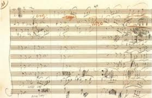 Beethoven begins writing
