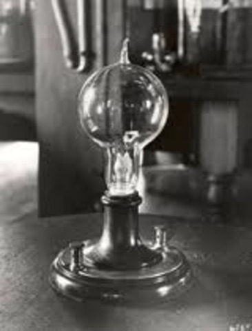 Lightbulb was invented