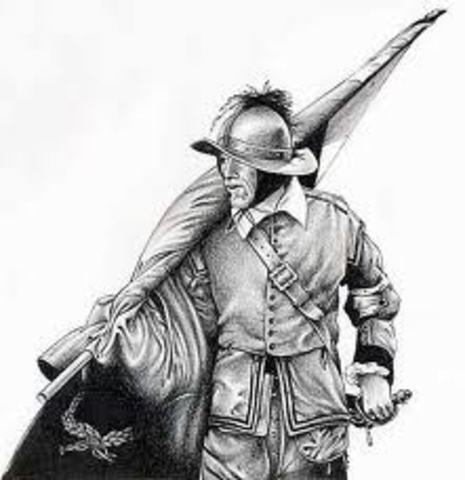 Oliver Leads Roundheads in the English Civil War