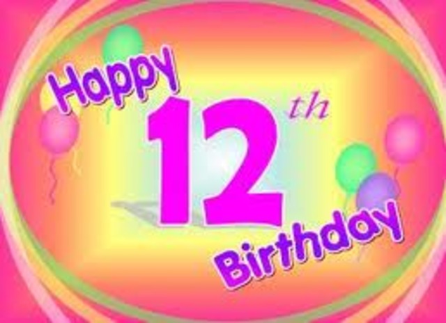 My 12th B-Day