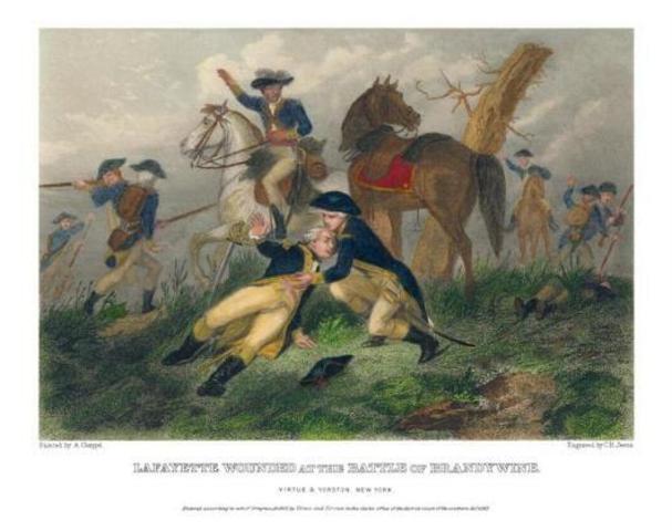 Wounded at Brandywine