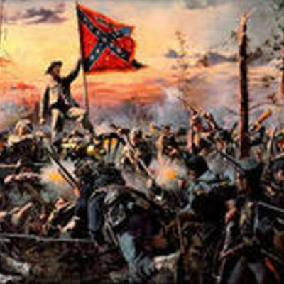 Timeline: The civil war between the North and South in the United States.