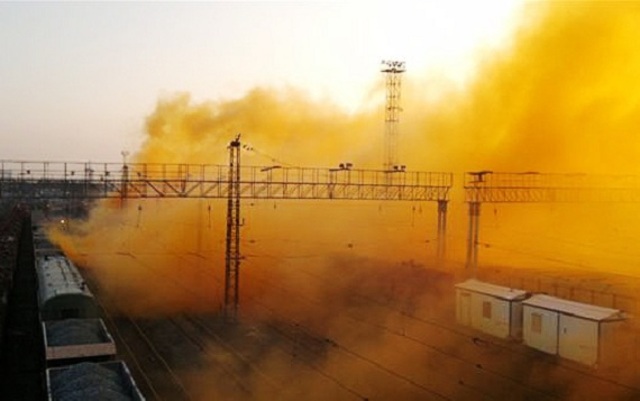 Утечка брома в Челябинске