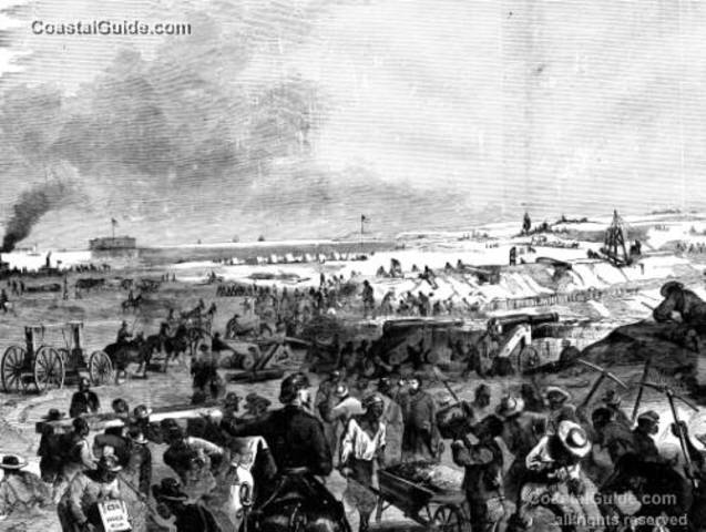 Repelled an attack on James Island