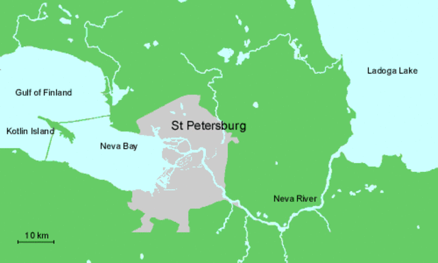 Peter leads his army