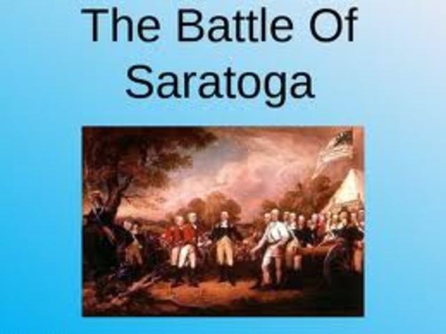 Battle at Saratoga