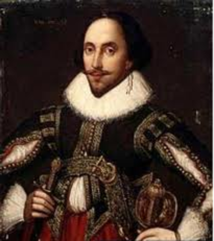 Became Principal Writer for Lord Chamberlin's, Men in London