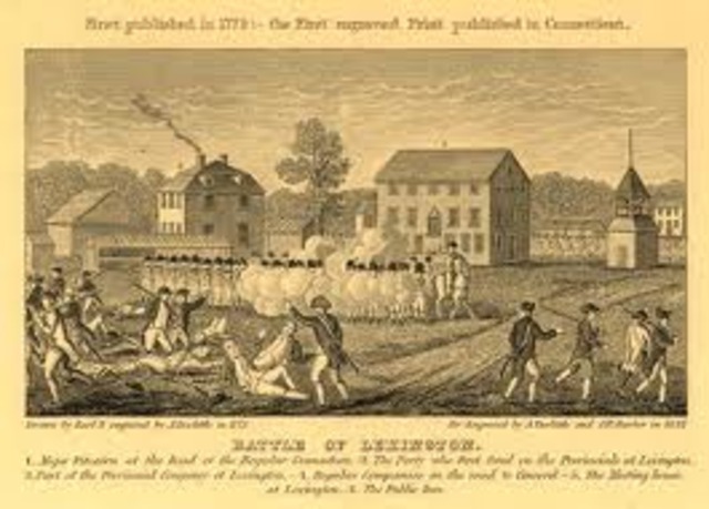Primer Incidente en Lexington y Concord
