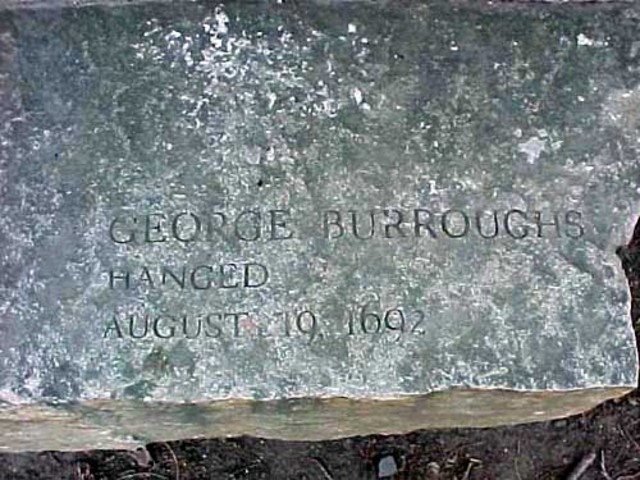 George Burroughs was hung