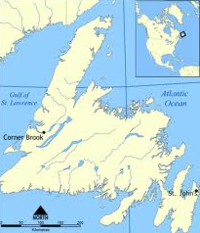 Newfoundland Colony founded