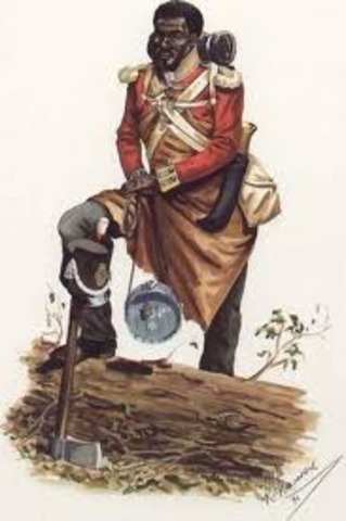 La milice noire sa bat pendant la guerre de 1812