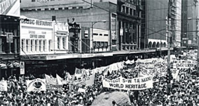 Save Franklin/Gordon River campaign successful (1983)