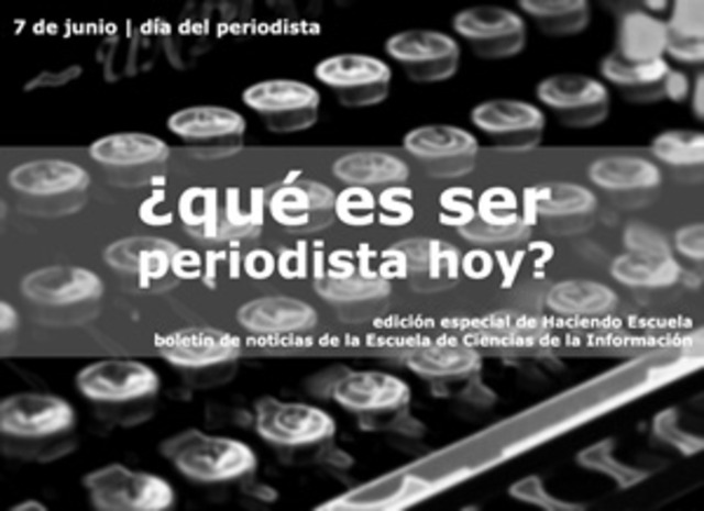 ECI: Charla en conmemoracion del Día del Periodista