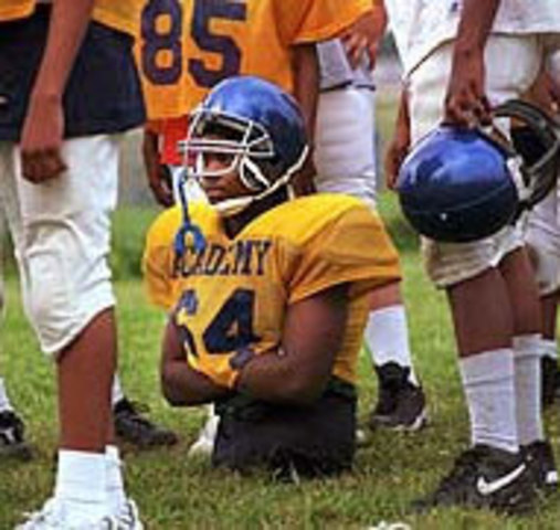 Football Player With Short Legs
