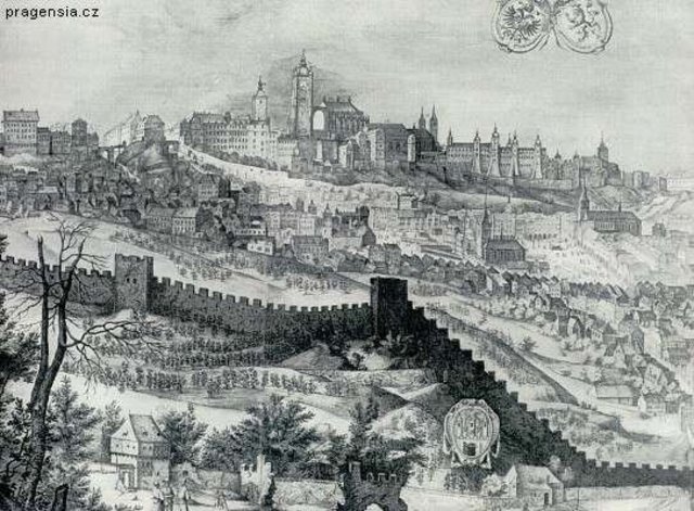 První písemná zpráva o Pražském hradě