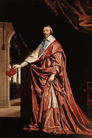 Cardinal Richelieu appointed.