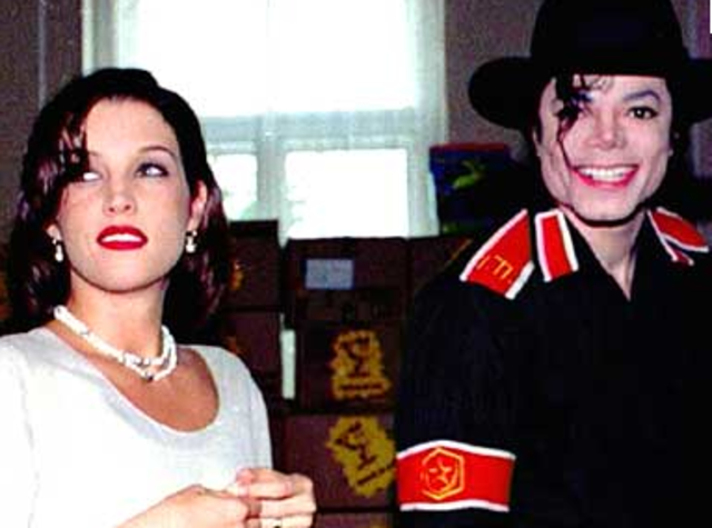 Michael Jackson and Lisa Marie Presley are married