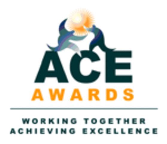 TOMS accepts ACE Award