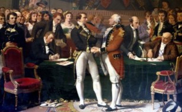 Napoleon signs Treaty of Amiens