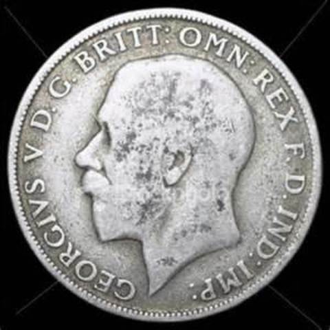 Coins are first used in Britian